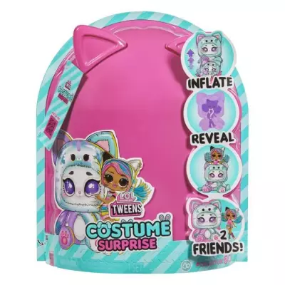 Découvrez la Poupée Tweens Emma Emo - Surprise 17cm + Animal gonflable