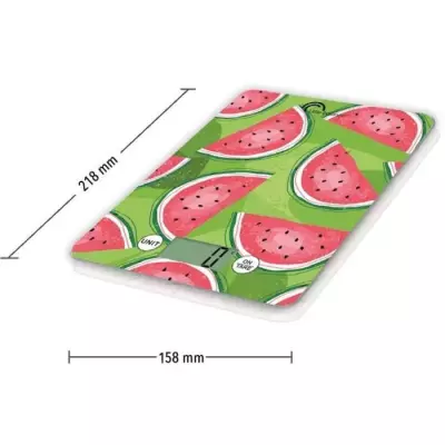 Balance culinaire électronique - Pastèques Fun - Compact dimensions