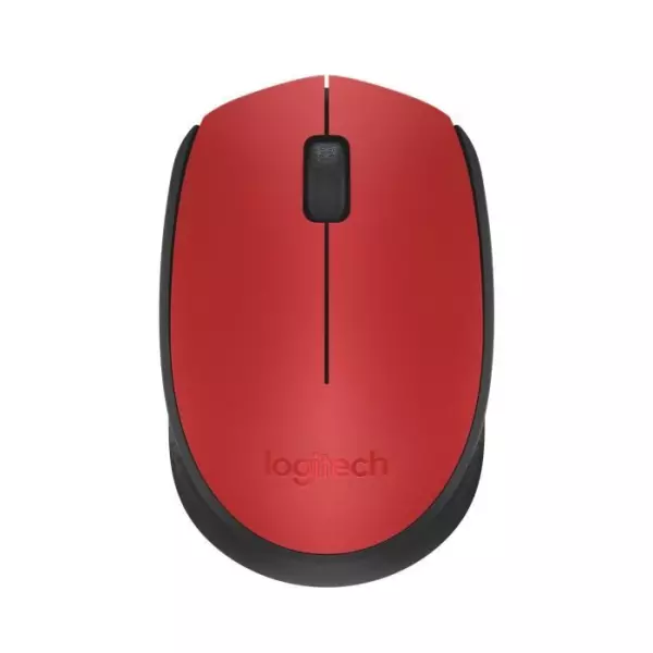 Souris - Sans Fil - Logitech - M171 - Ambidextre - Rouge