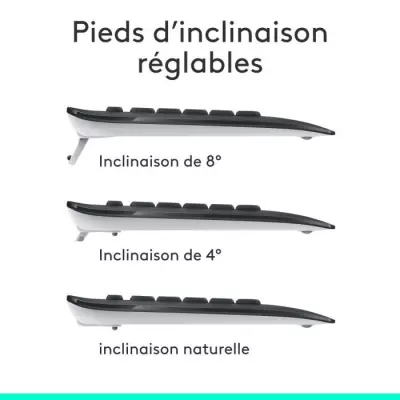 Ensemble clavier souris Logitech MK540 Sans fil - Pratique et performant