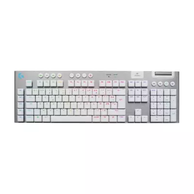Clavier gamer sans fil Logitech G915 X Blanc - AZERTY