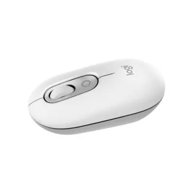 Souris sans fil Logitech Pop Mouse - Blanc cassé - Compact et élégant