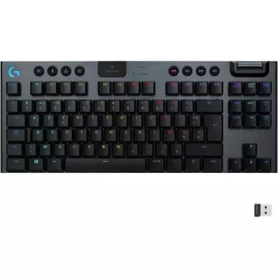 Clavier gamer sans fil Logitech G915 TKL noir - Rétroéclairé