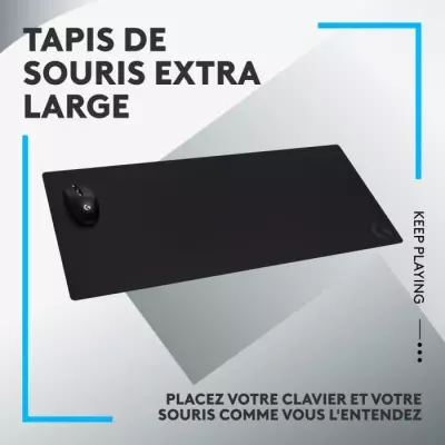 Tapis de souris gamer Logitech G840 Noir - 8x43x8 cm
