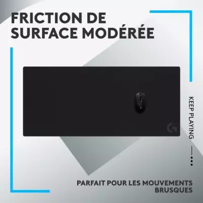 Tapis de souris gamer Logitech G840 Noir - 8x43x8 cm