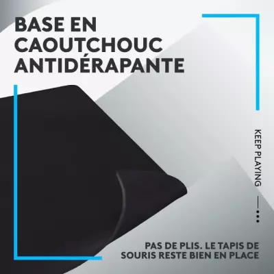 Tapis de souris gamer Logitech G840 Noir - 8x43x8 cm