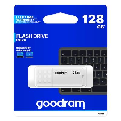 Goodram UME2 lecteur USB flash 128 Go USB Type-A 2.0 Blanc