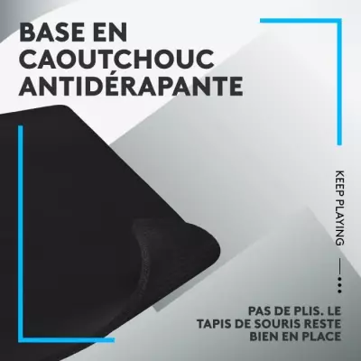 Tapis de souris gamer Logitech G740 noir - Dimensions 10x42x9 cm