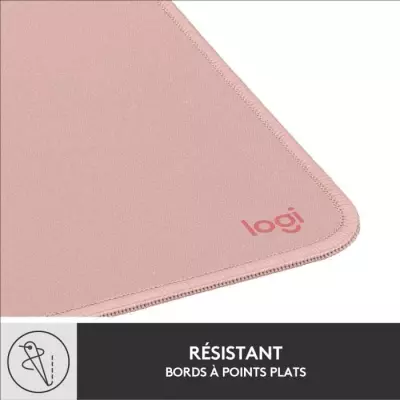 Tapis de souris Logitech Studio Rose - Glissement facile