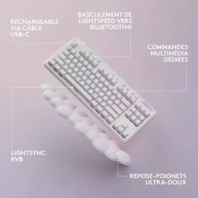 Clavier Gamer Logitech G715 Mécanique - Switch Tactile GX Brown
