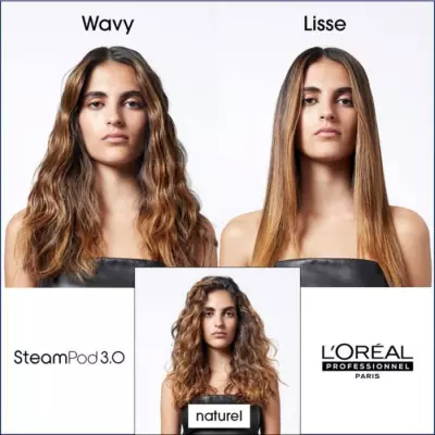 Lisseur L'Oréal Pro Vapeur SteamPod 3 - Performant et Compact