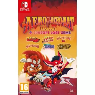 Aero The Acro-Bat Legacy + Sunsoft Lost Gems - Jeu SWITCH
