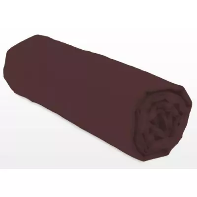 Drap-housse Marron Lovely Home - LH71601 - 90x190+25 cm