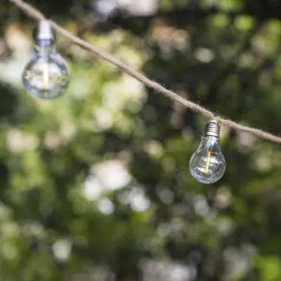 Guirlande lumineuse solaire - LUMISKY - FANTASY CORD SOLAR - 7.50 m - LED blanc chaud