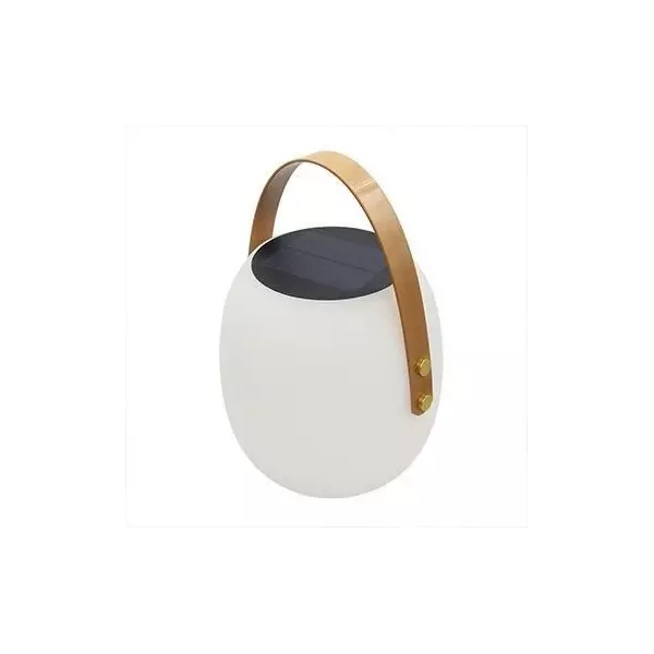 Baladeuse solaire - LUMISKY - JIMMY - LED blanc - H34 cm - Port de charge USB