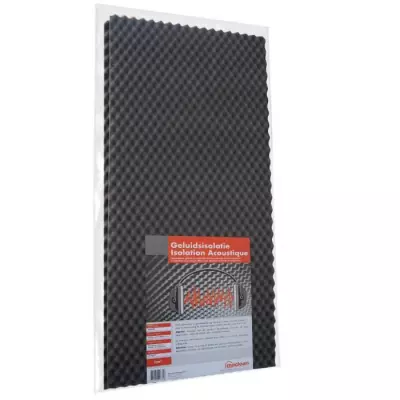 Lot de Panneaux Isolants MACLEAN - 1000x500x25 mm - Acoustique