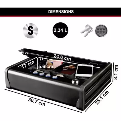 Petit Coffre-fort MASTERLOCK MLD08E - Combinaison Electronique