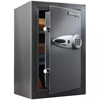 Coffre-Fort Haute Sécurité - MASTER LOCK - Combinaison Électronique - Large 61,7L