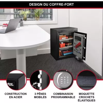 Coffre-Fort Haute Sécurité XL 119L - Master Lock T8-331ML