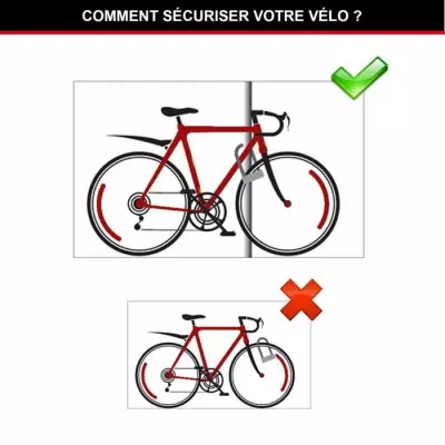 Antivol U avec Câble MASTER LOCK XL - Sécurité maximale