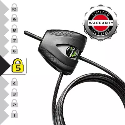 Câble antivol ajustable Master Lock 8417EURDPRO - Sécurité flexible