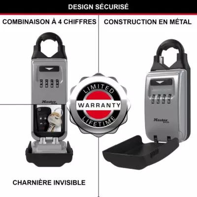 Armoire de sécurité Masterlock Boîte à clés 5420EURD Compact - COFFRE FORT