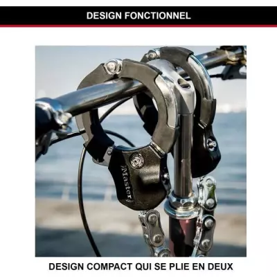 Antivol Masterlock Menottes Street Cuff en acier chromé