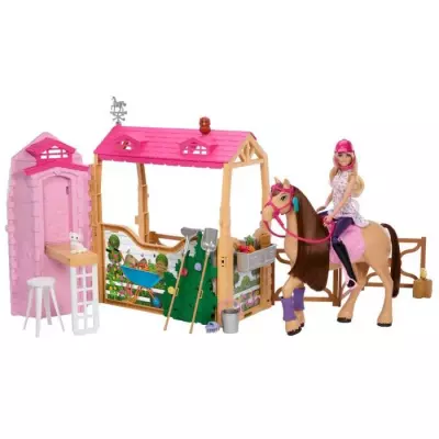 Barbie – Coffret Écurie Ultime Mysteries : The Great Horse Chase