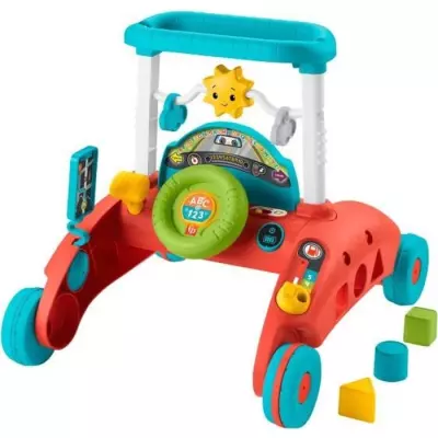 Trotteur Fisher-Price à 2 côtés - Rythme Stable et Régulier
