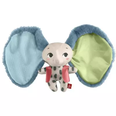 Peluche Fisher-Price Tembo pour nouveau-nés - Douceur éléphantesque