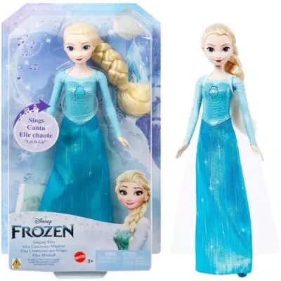 Poupée chantante La Reine des Neiges Elsa - Libérée, délivrée