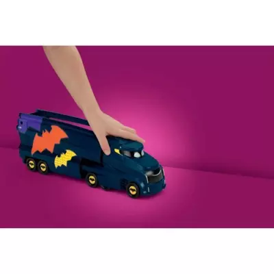 Camion Batwheels DC avec rampe, jeu de véhicules miniatures