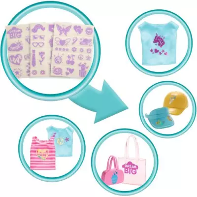 Barbie-Coffret Boutique Créations: poupée & accessoires de mode HKT78