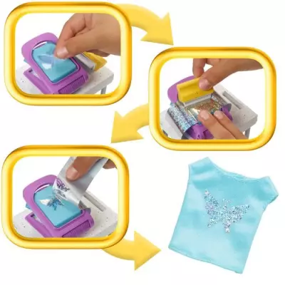 Barbie-Coffret Boutique Créations: poupée & accessoires de mode HKT78