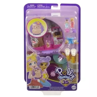 Polly Pocket-Café du Hérisson : Coffret et figurines à emporter