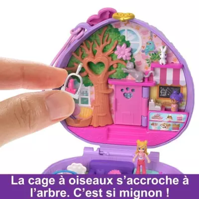 Polly Pocket-Café du Hérisson : Coffret et figurines à emporter