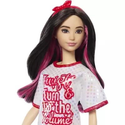 Poupée Barbie Fashionistas 65ème anniversaire avec cheveux noirs
