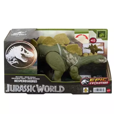 Figurine articulée Jurassic World Hesperosaurus - Rugissement Féroce