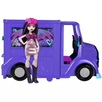 Coffret Poupée Monster High-Tour Bus Rock Sang-sationnel Coffret Poupée Monster High-Tour Bus Rock Sang-sationnel