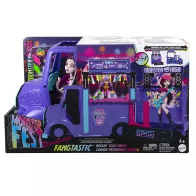 Coffret Poupée Monster High-Tour Bus Rock Sang-sationnel Coffret Poupée Monster High-Tour Bus Rock Sang-sationnel