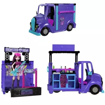 Coffret Poupée Monster High-Tour Bus Rock Sang-sationnel Coffret Poupée Monster High-Tour Bus Rock Sang-sationnel