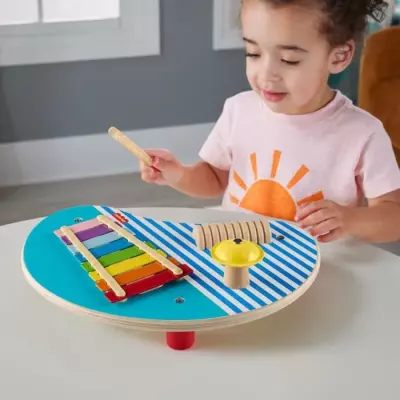 Fisher-Price – Table musicale en bois