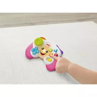 Fisher-Price Rires et Éveil HXY11 - Manette de jeu et d'apprentissage