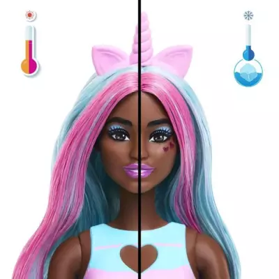 Barbie Pop Reveal Licorne & Accessoires - Série Shakes - 3 ans+
