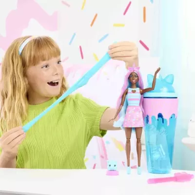 Barbie Pop Reveal Licorne & Accessoires - Série Shakes - 3 ans+