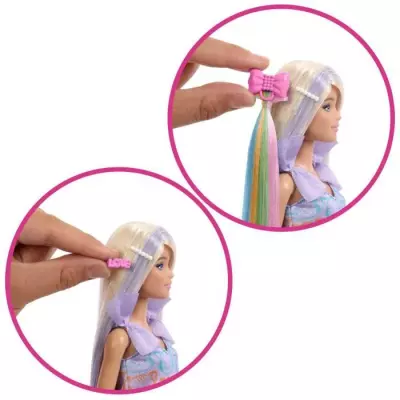 BARBIE chevelure de rêve - Poupée glamour JCT72