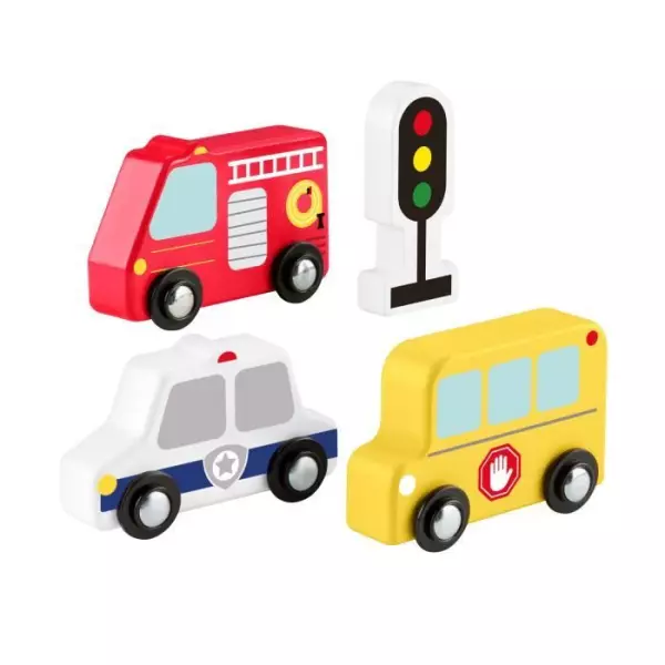 FISHER-PRICE Asst véhicules a pousser pack 5 - JCY32