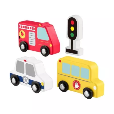 Pack de 5 véhicules à pousser FISHER-PRICE - Idéal pour jouer partout