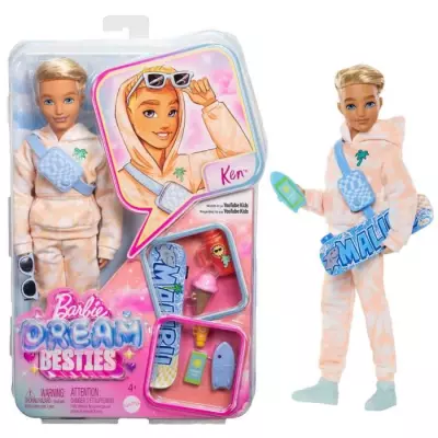 BARBIE Ken dream besties - JDD75: Poupée avec les meilleures caractéristiques BARBIE Ken dream besties - JDD75: Poupée avec les meilleures caractéristiques