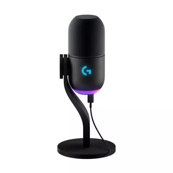 Microphone - Filaire - Logitech G - Yeti GX - Compatible PC et MAC - Noir